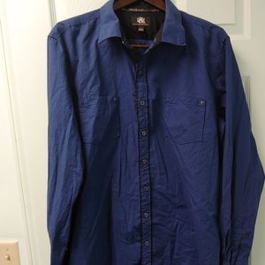 Rock & Republic Mens Long Sleeve Shirt. Size XXL.
